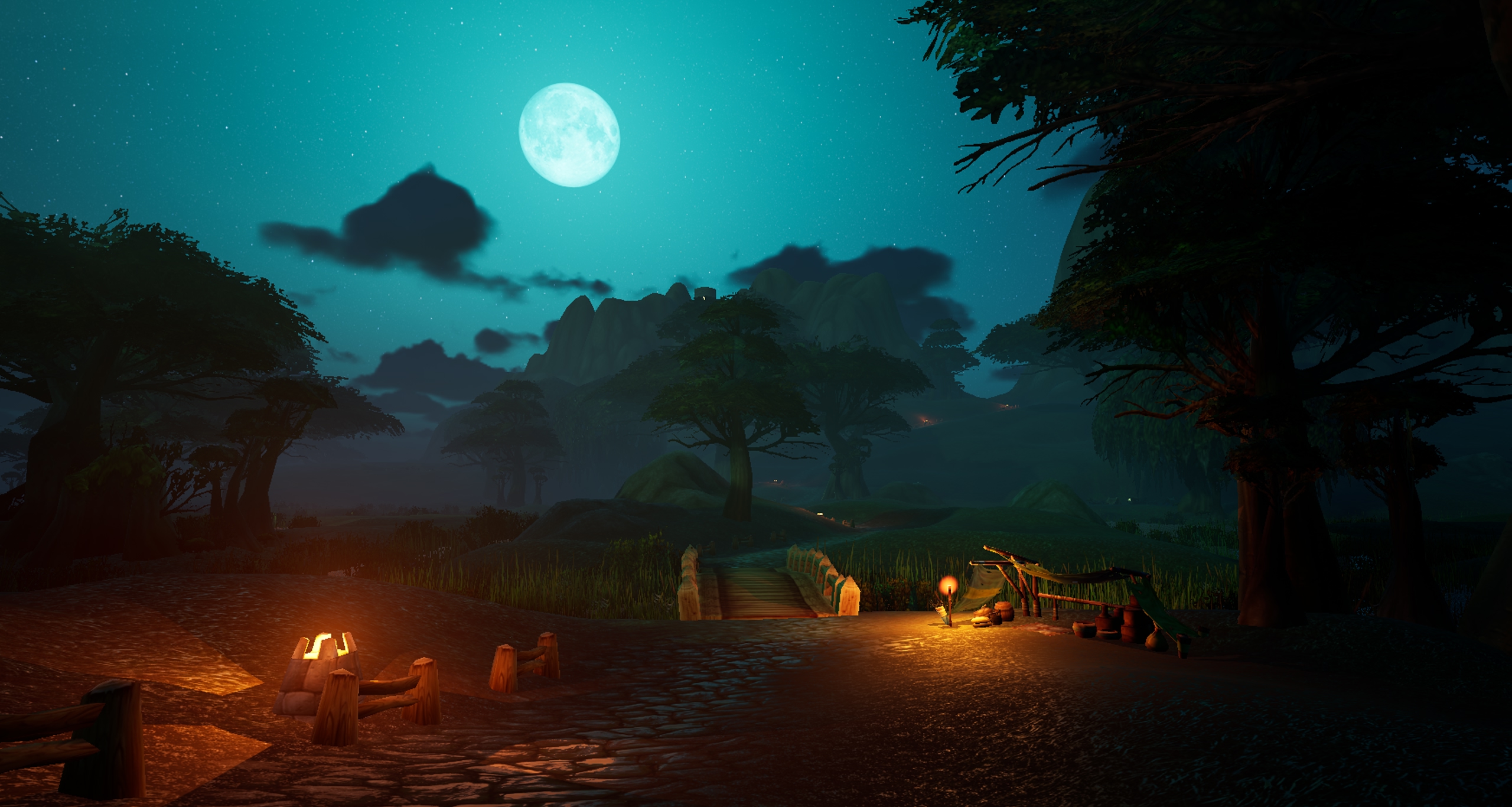 Unreal Azeroth screenshot - world environment detail